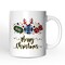 Casino Buffalo Plaid Christmas Mug, Poker and Dice, Player and Staff Gift
